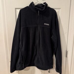 Columbia Black Fleece Jacket XXL